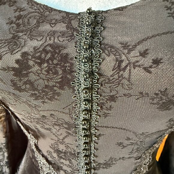 Gothic Victorian EGL Lolita Dark Fairycore Princess of Darkness Dress - Picture 4 of 13